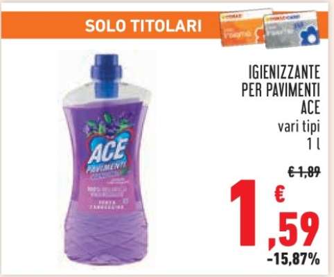 IGIENIZZANTE PER PAVIMENTI