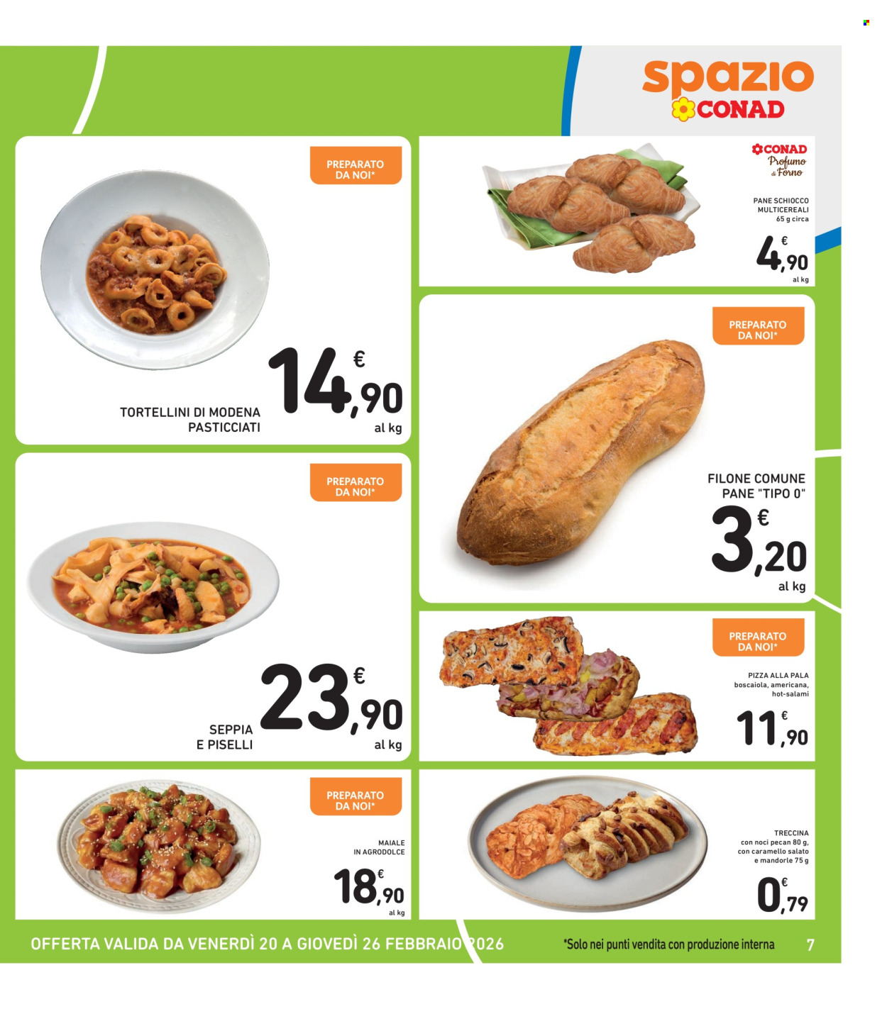 Volantino Spazio Conad - 20/2/2026 - 26/2/2026. Pagina 7