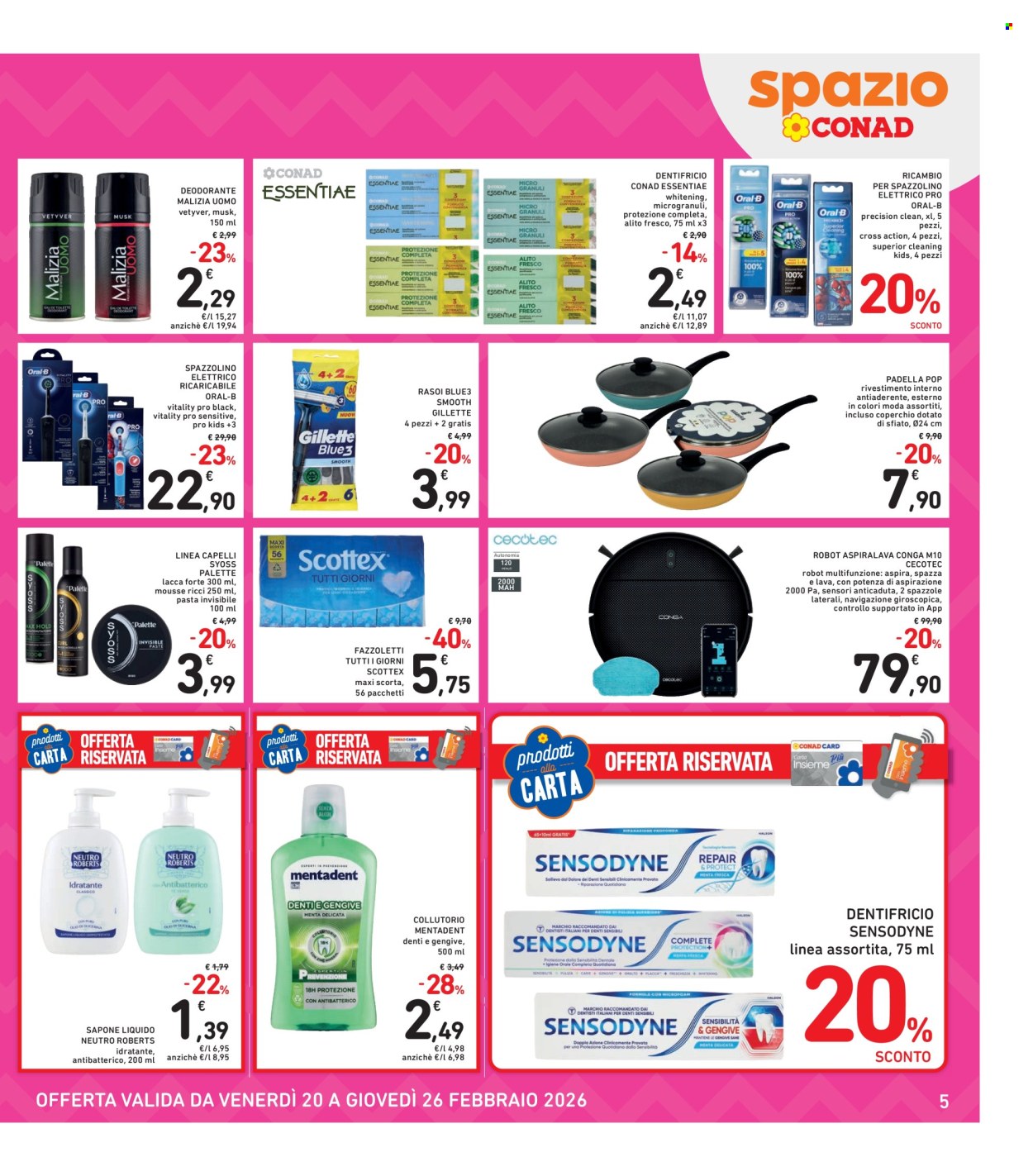 Volantino Spazio Conad - 20/2/2026 - 26/2/2026. Pagina 5