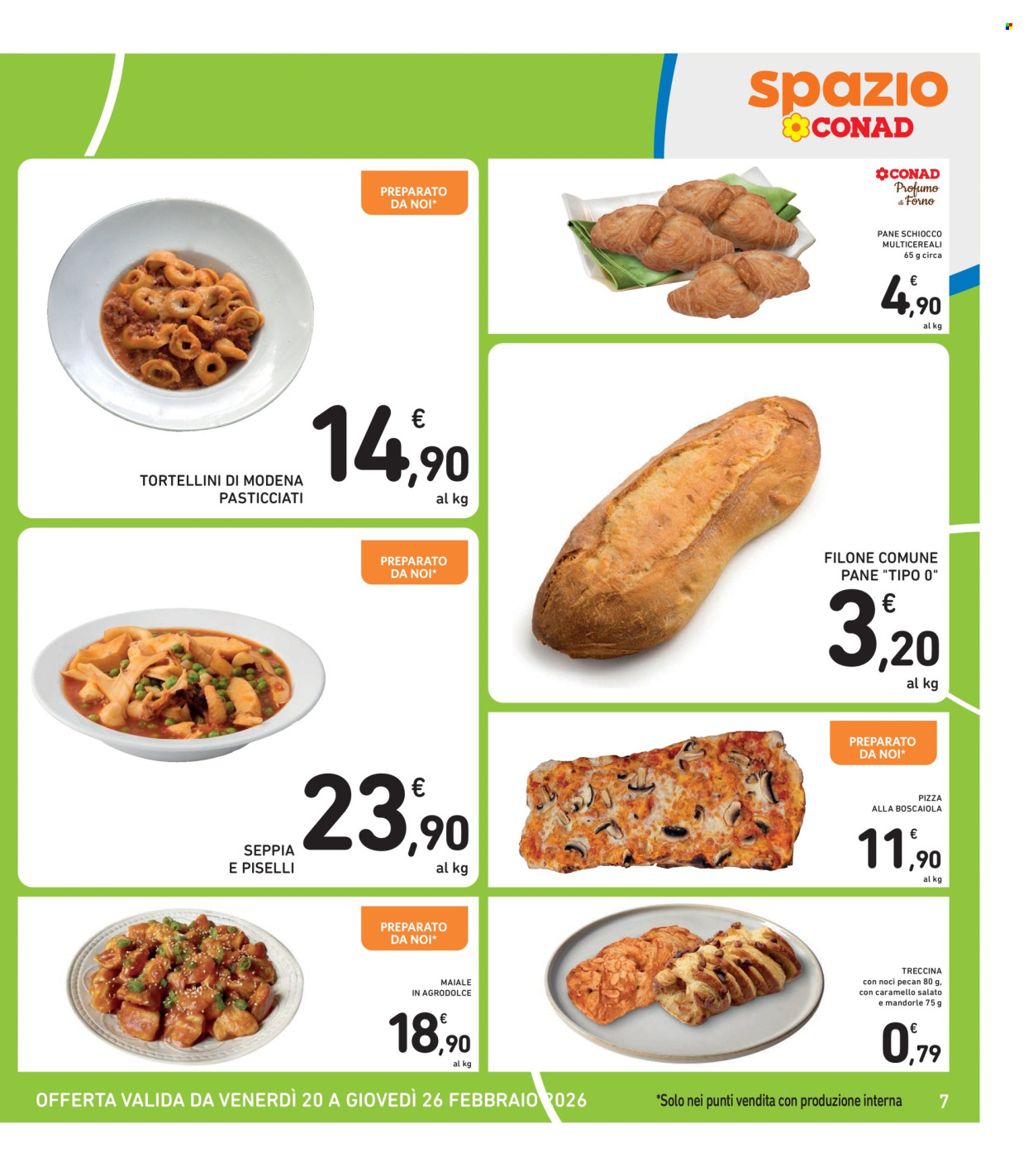 Volantino Spazio Conad - 20/2/2026 - 26/2/2026. Pagina 7
