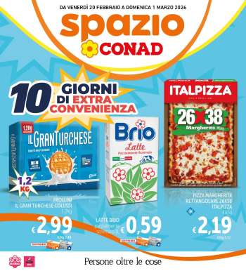 Volantino Spazio Conad - 20/2/2026 - 1/3/2026.
