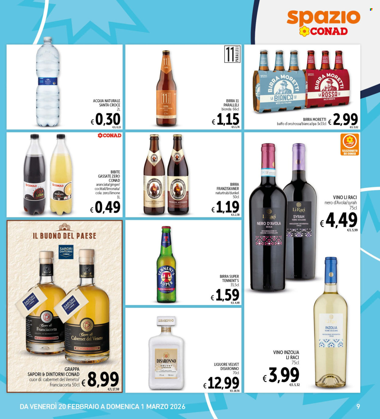 Volantino Spazio Conad - 20/2/2026 - 1/3/2026. Pagina 9