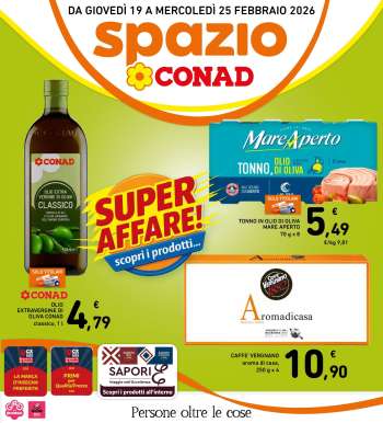Volantino Spazio Conad - 19/2/2026 - 25/2/2026.