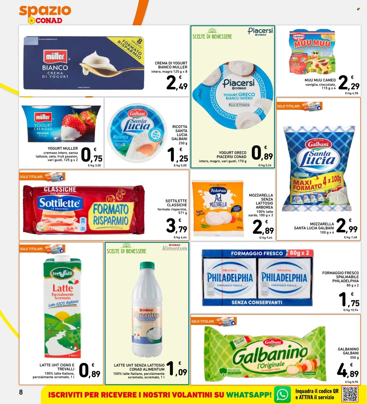 Volantino Spazio Conad - 19/2/2026 - 25/2/2026. Pagina 8