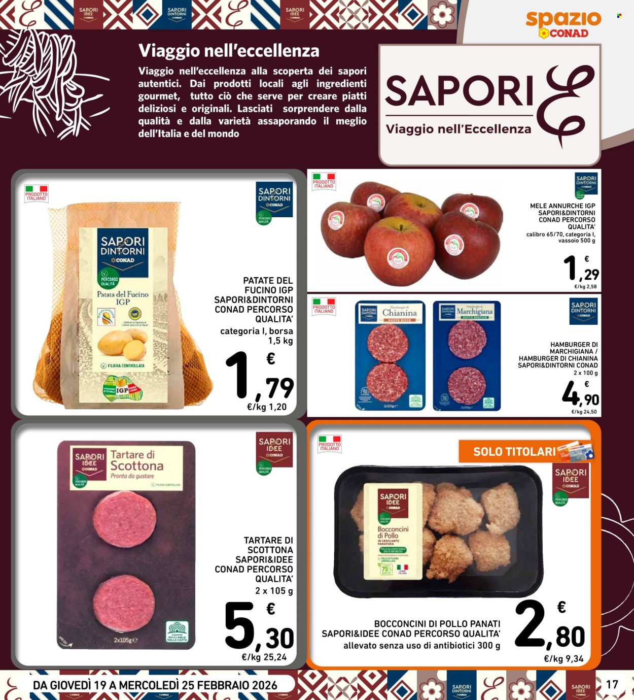 Volantino Spazio Conad - 19/2/2026 - 25/2/2026. Pagina 17