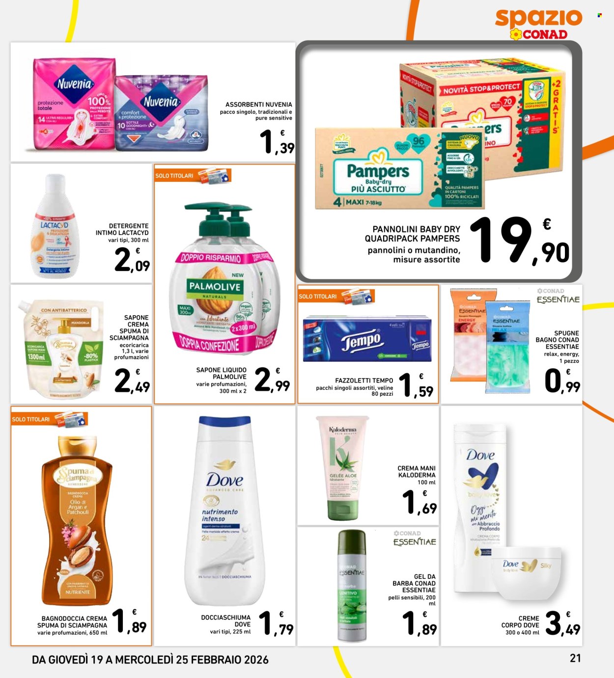 Volantino Spazio Conad - 19/2/2026 - 25/2/2026. Pagina 21