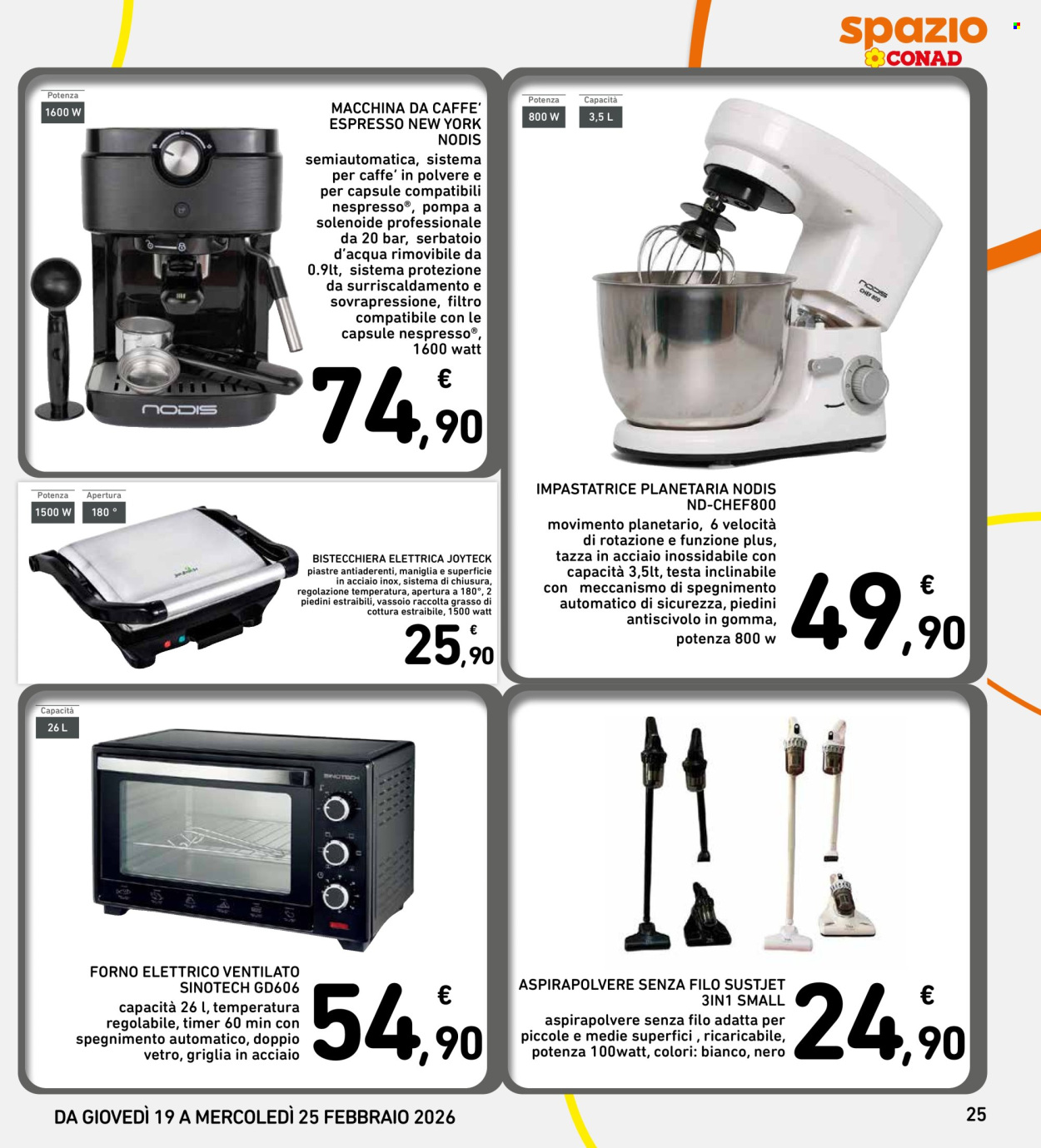 Volantino Spazio Conad - 19/2/2026 - 25/2/2026. Pagina 25