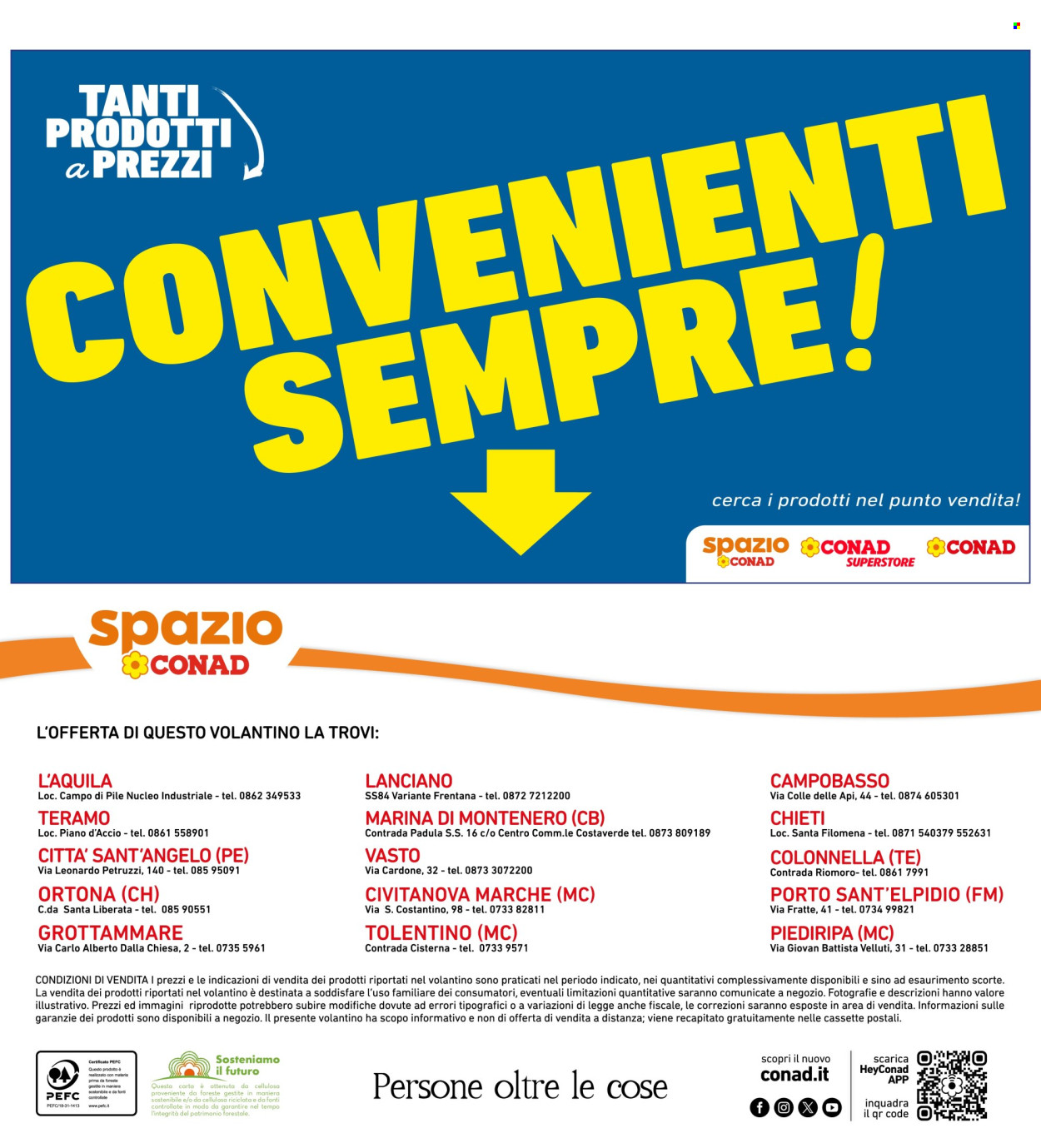 Volantino Spazio Conad - 19/2/2026 - 25/2/2026. Pagina 28