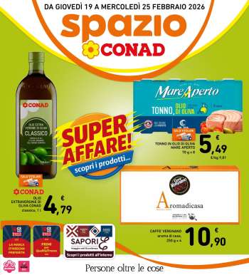 Volantino Spazio Conad - 19/2/2026 - 25/2/2026.