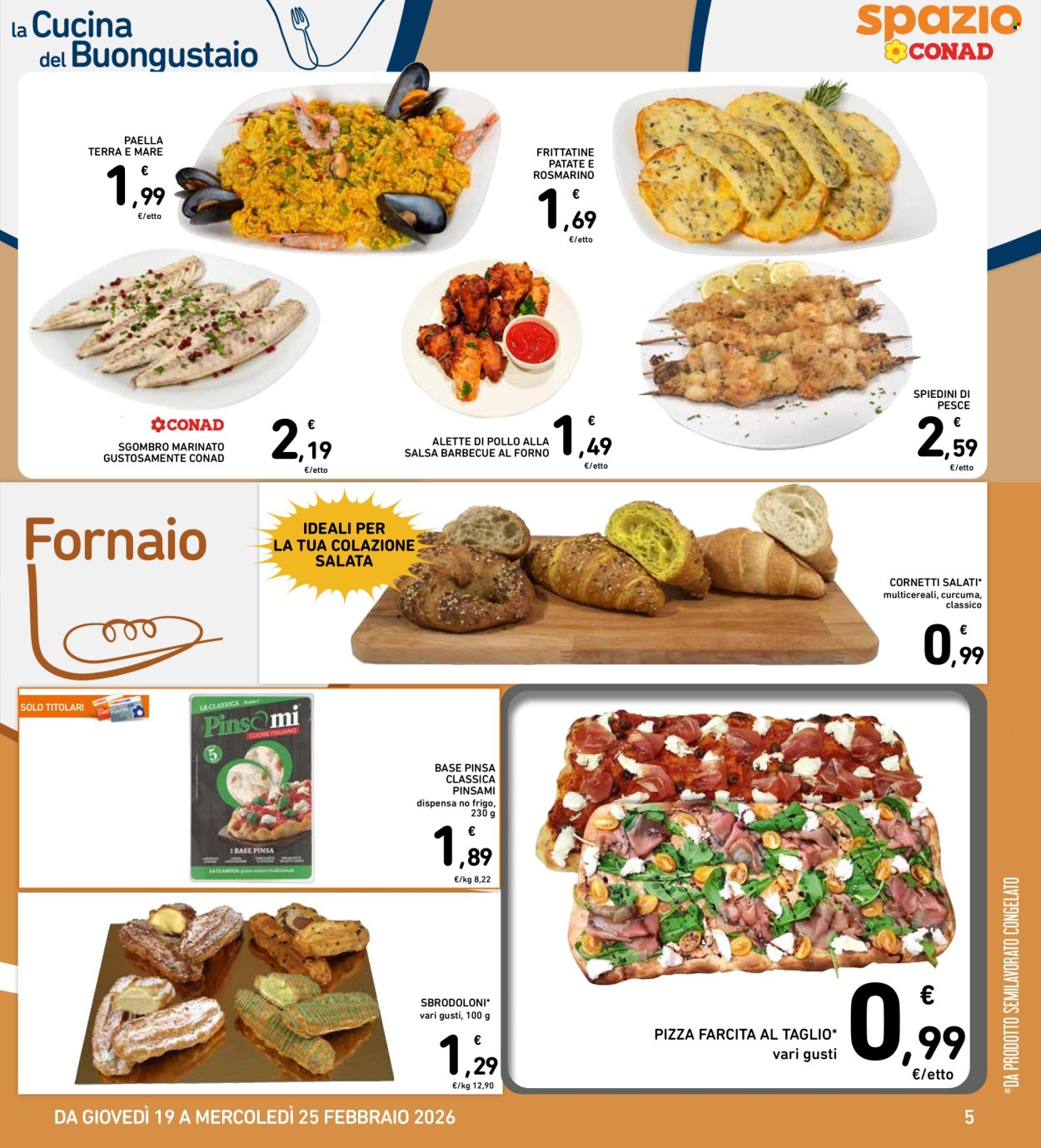 Volantino Spazio Conad - 19/2/2026 - 25/2/2026. Pagina 5