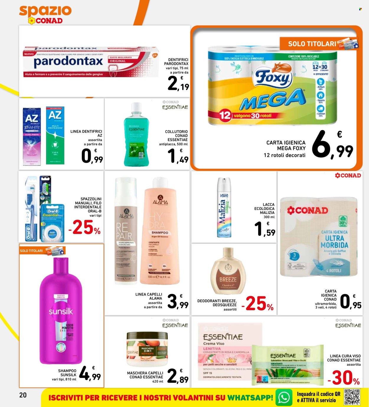Volantino Spazio Conad - 19/2/2026 - 25/2/2026. Pagina 20