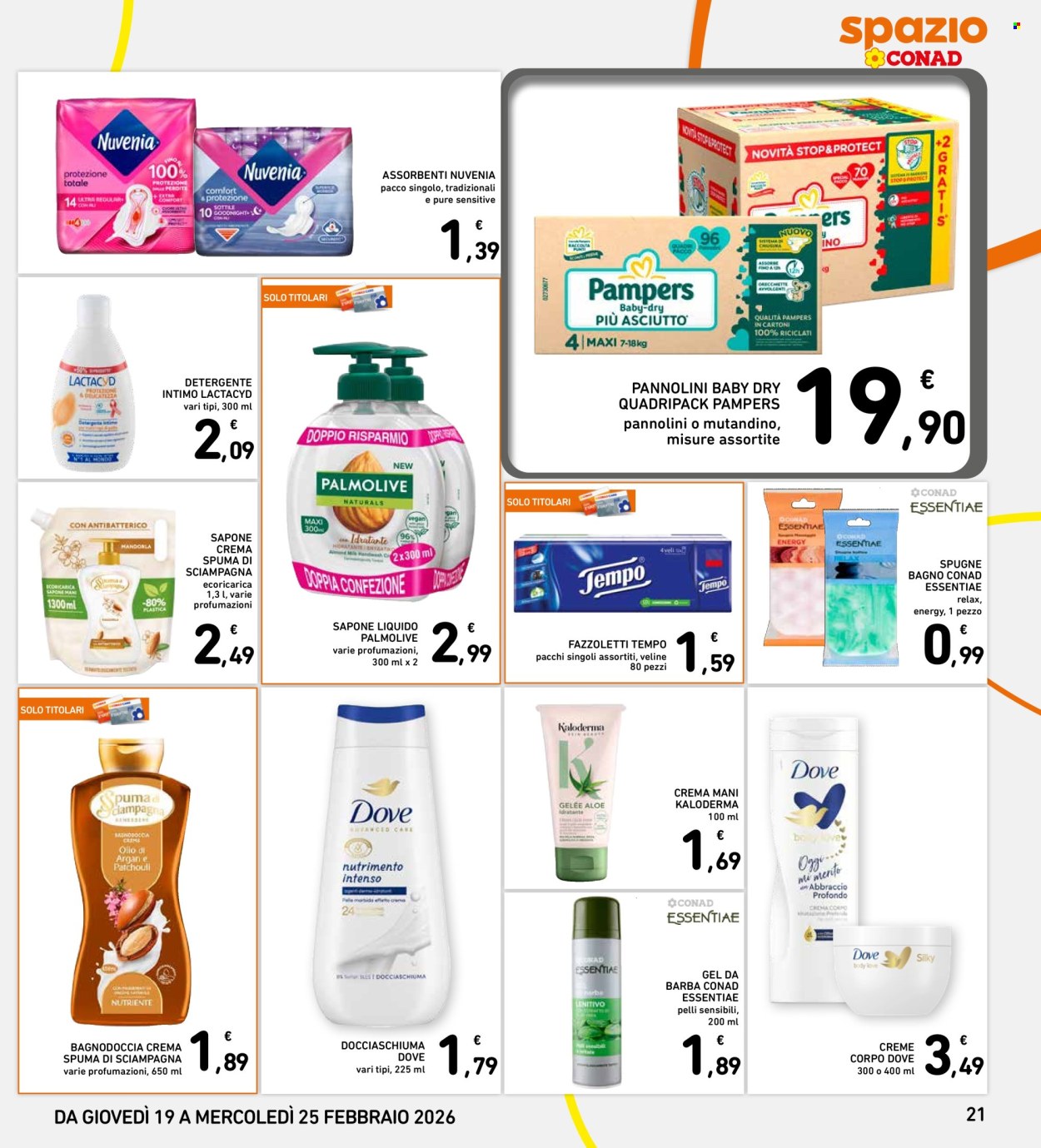 Volantino Spazio Conad - 19/2/2026 - 25/2/2026. Pagina 21