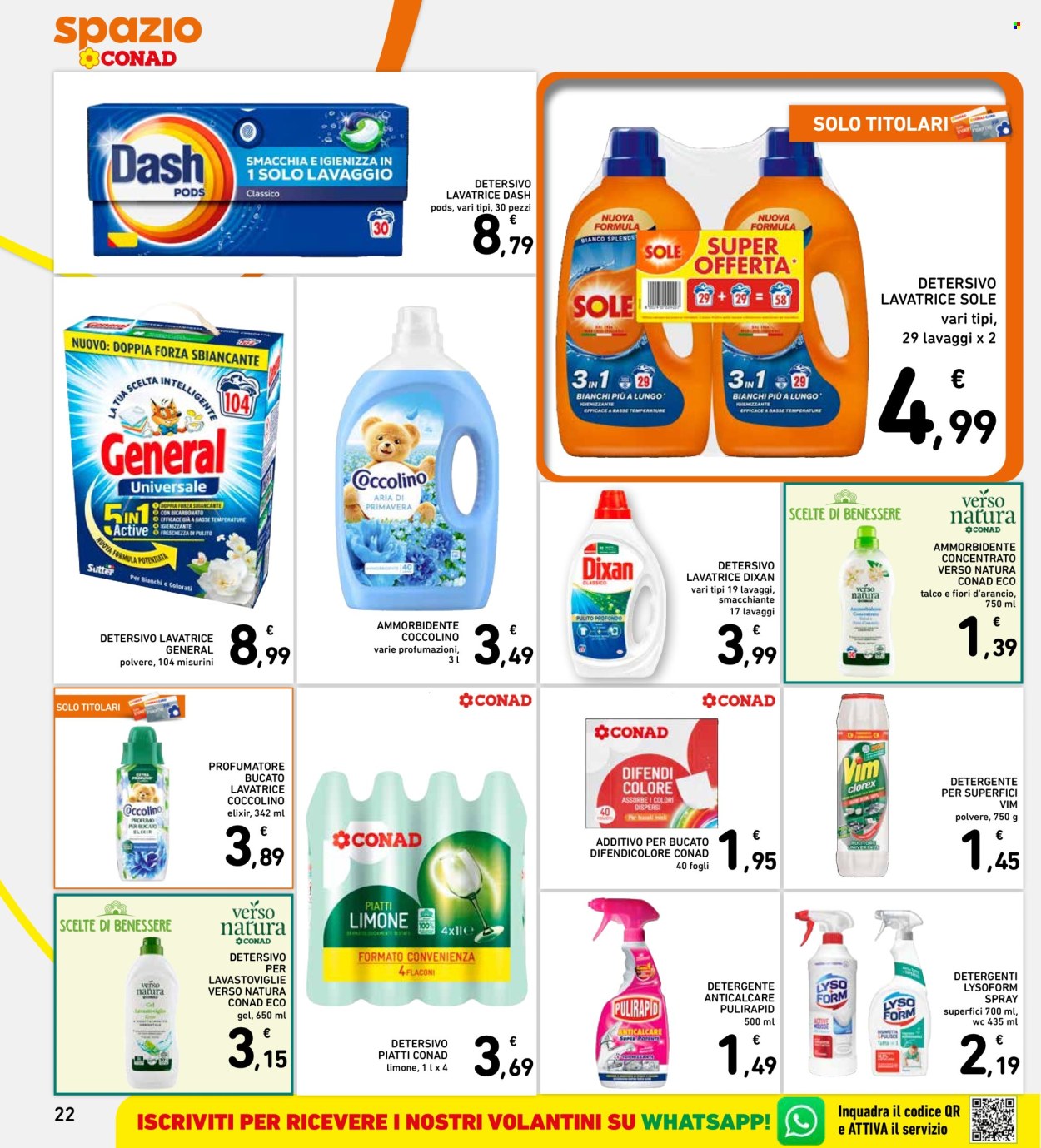 Volantino Spazio Conad - 19/2/2026 - 25/2/2026. Pagina 22