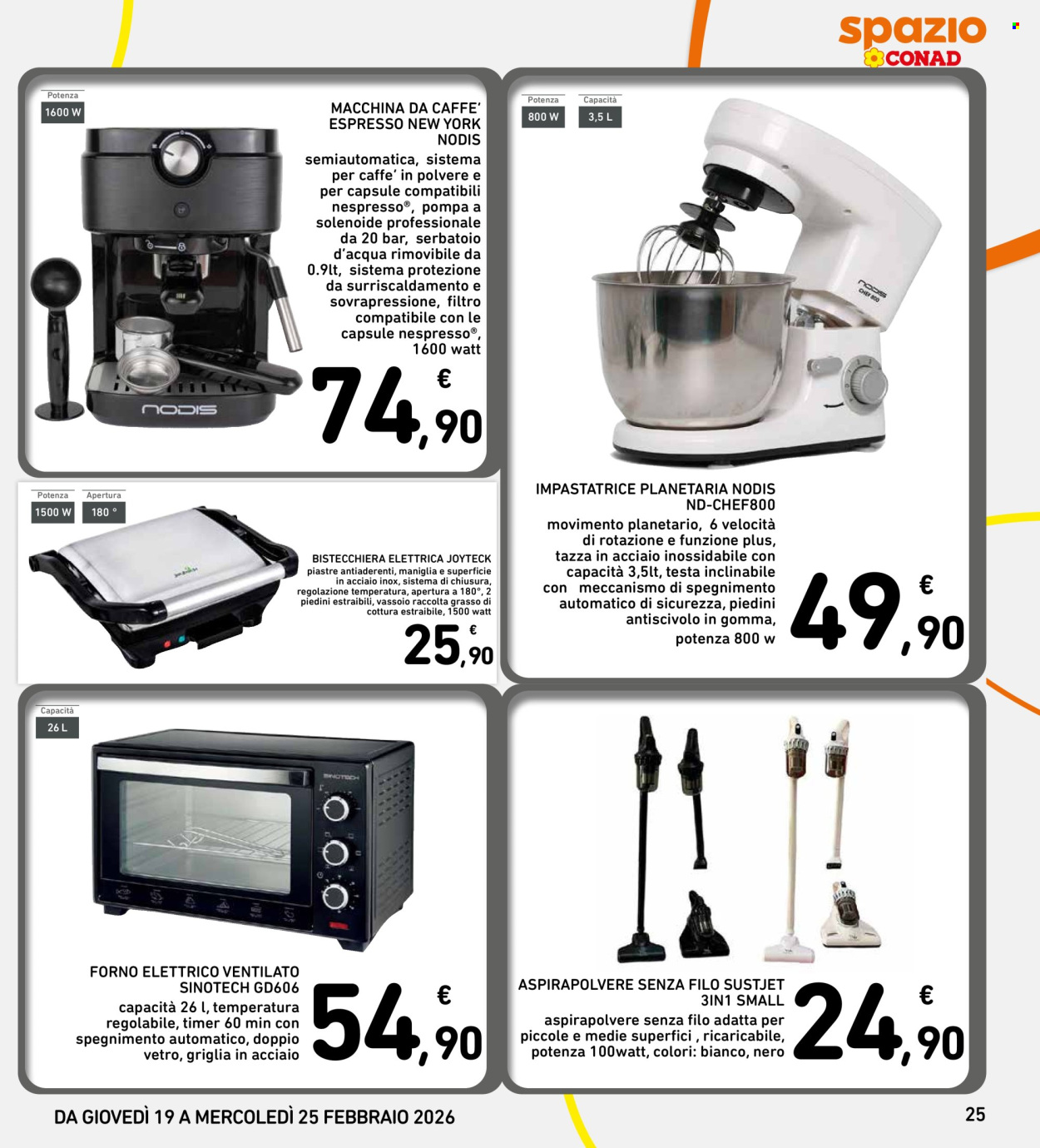 Volantino Spazio Conad - 19/2/2026 - 25/2/2026. Pagina 25