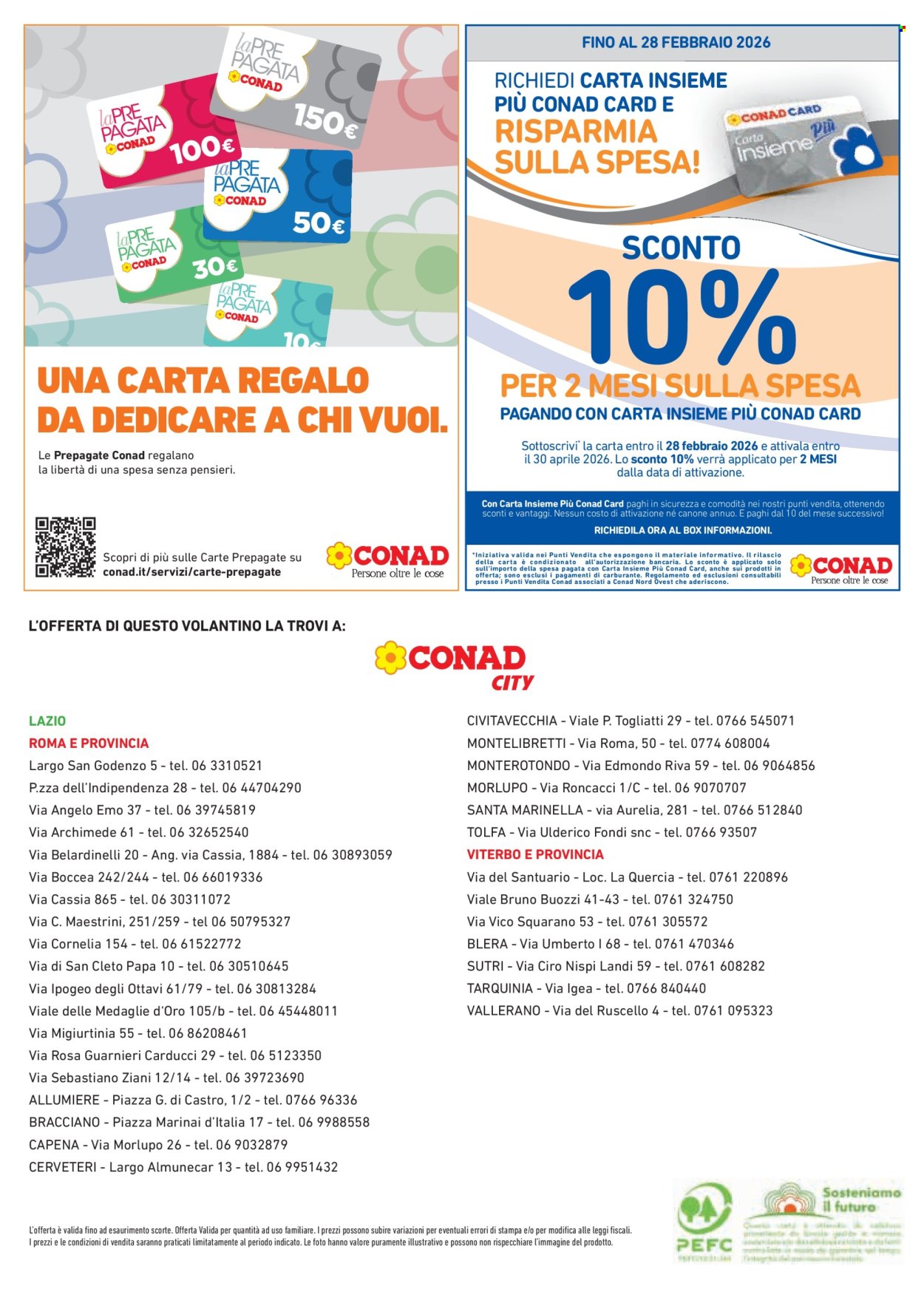 Volantino Conad - 26/2/2026 - 24/3/2026. Pagina 8