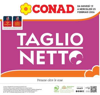Volantino Conad - 19/2/2026 - 25/2/2026.