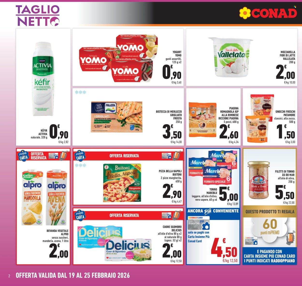 Volantino Conad - 19/2/2026 - 25/2/2026. Pagina 2