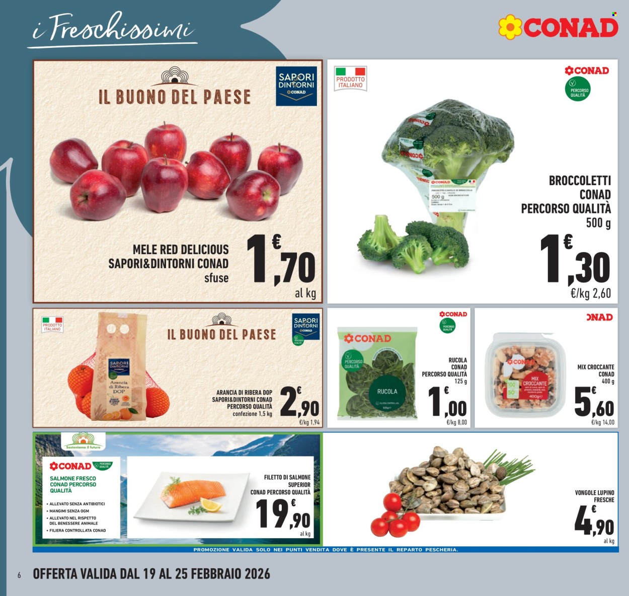 Volantino Conad - 19/2/2026 - 25/2/2026. Pagina 6