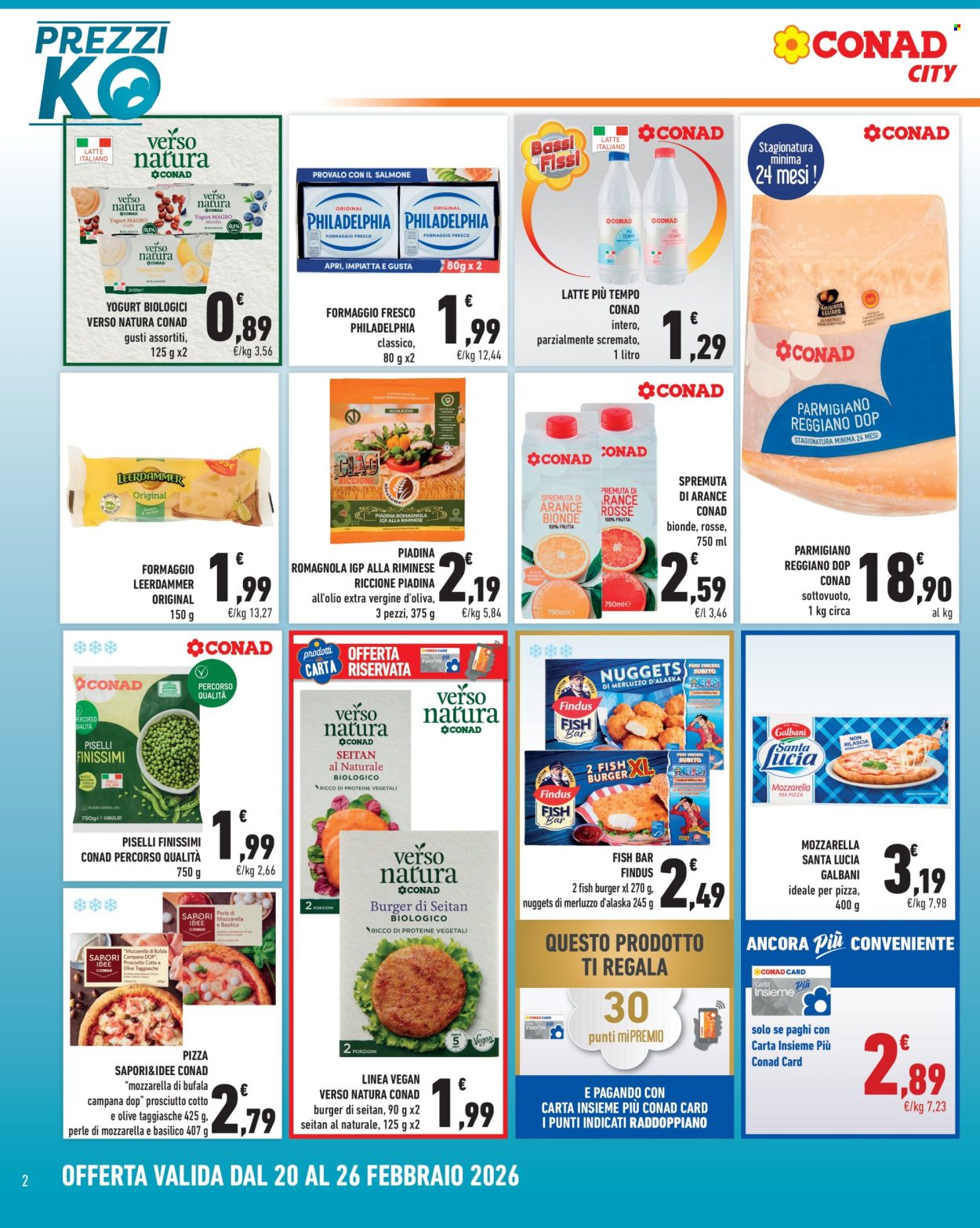 Volantino Conad City - 20/2/2026 - 26/2/2026. Pagina 2