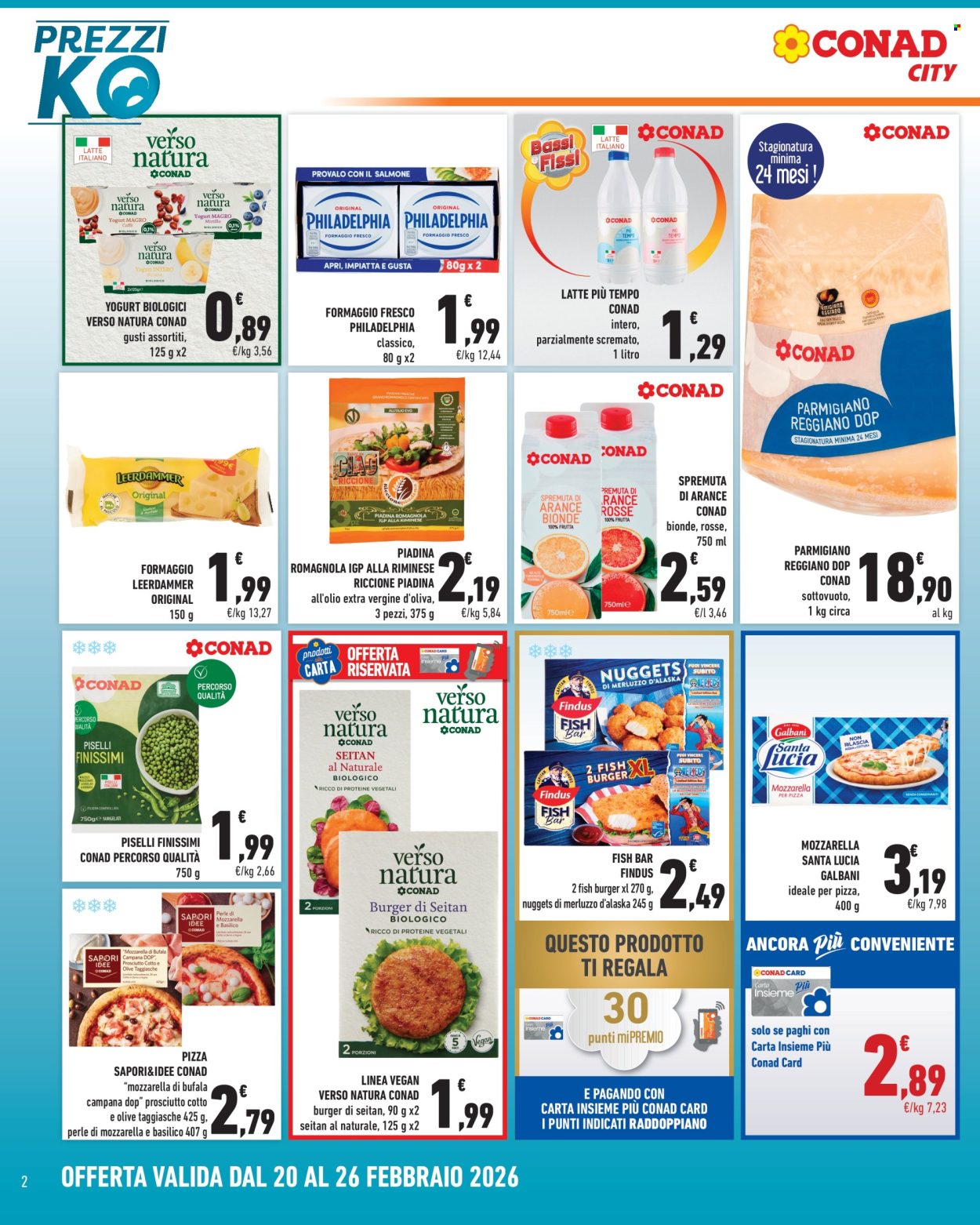Volantino Conad City - 20/2/2026 - 26/2/2026. Pagina 2