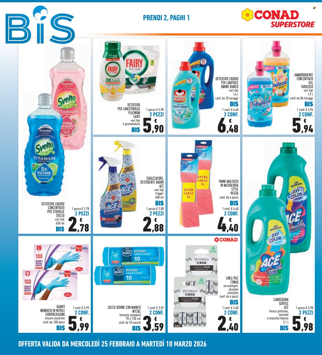 Volantino Conad - 25/2/2026 - 10/3/2026. Pagina 6
