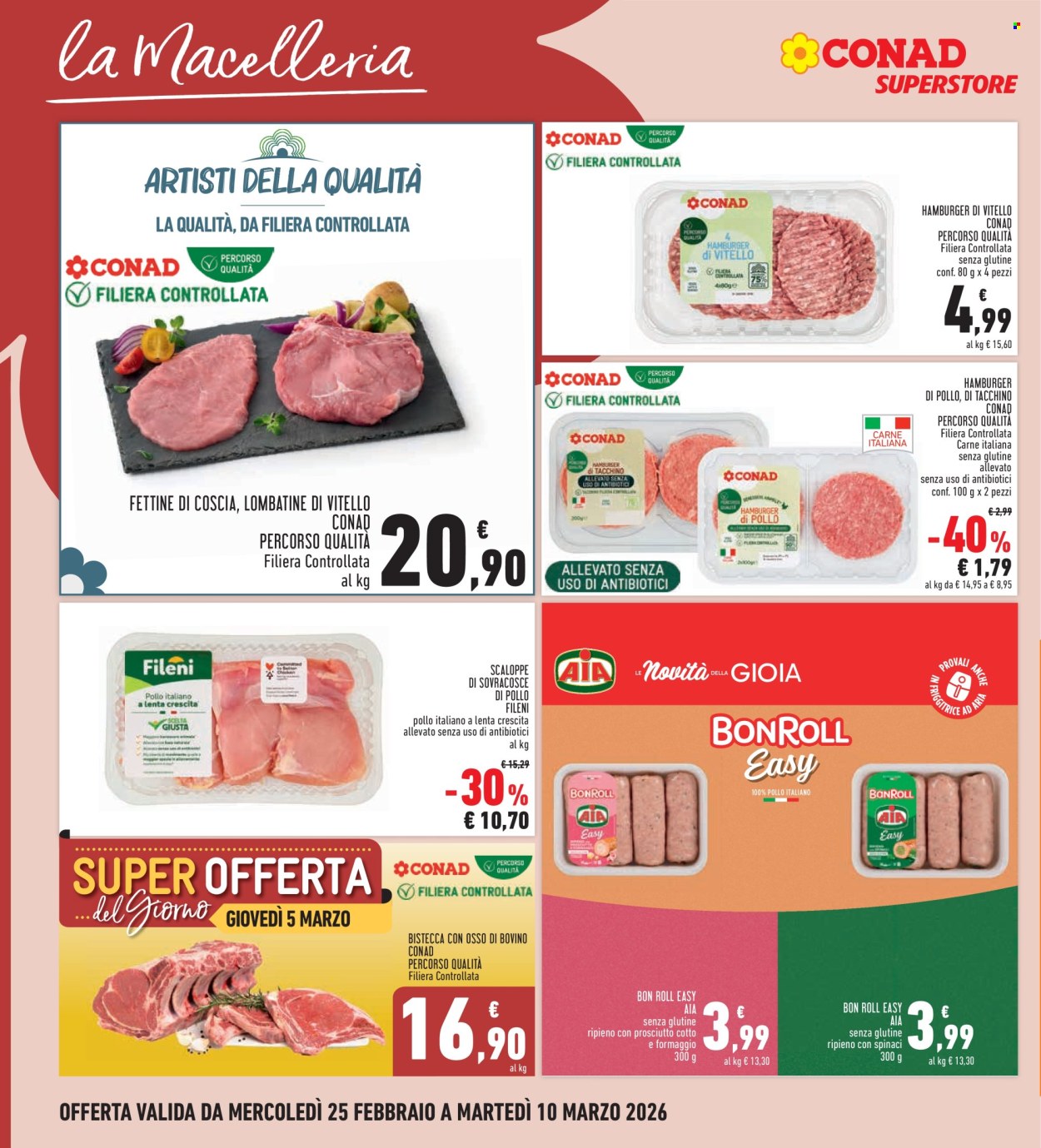 Volantino Conad - 25/2/2026 - 10/3/2026. Pagina 10