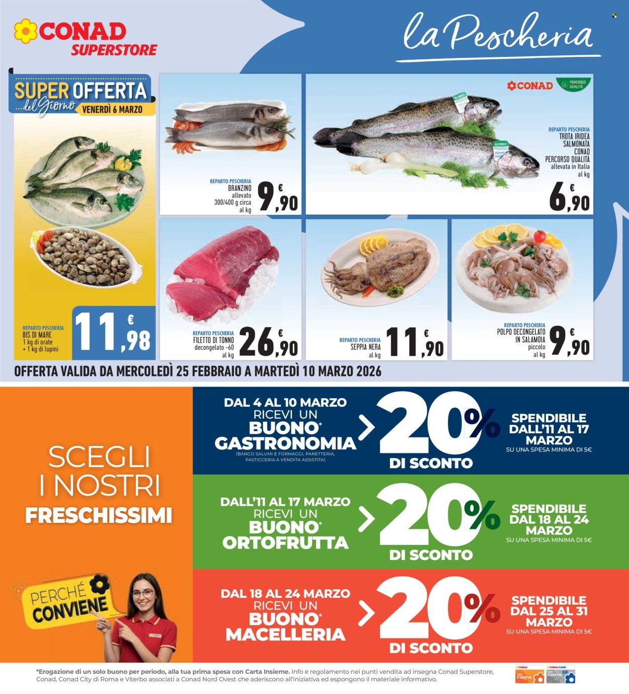 Volantino Conad - 25/2/2026 - 10/3/2026. Pagina 11