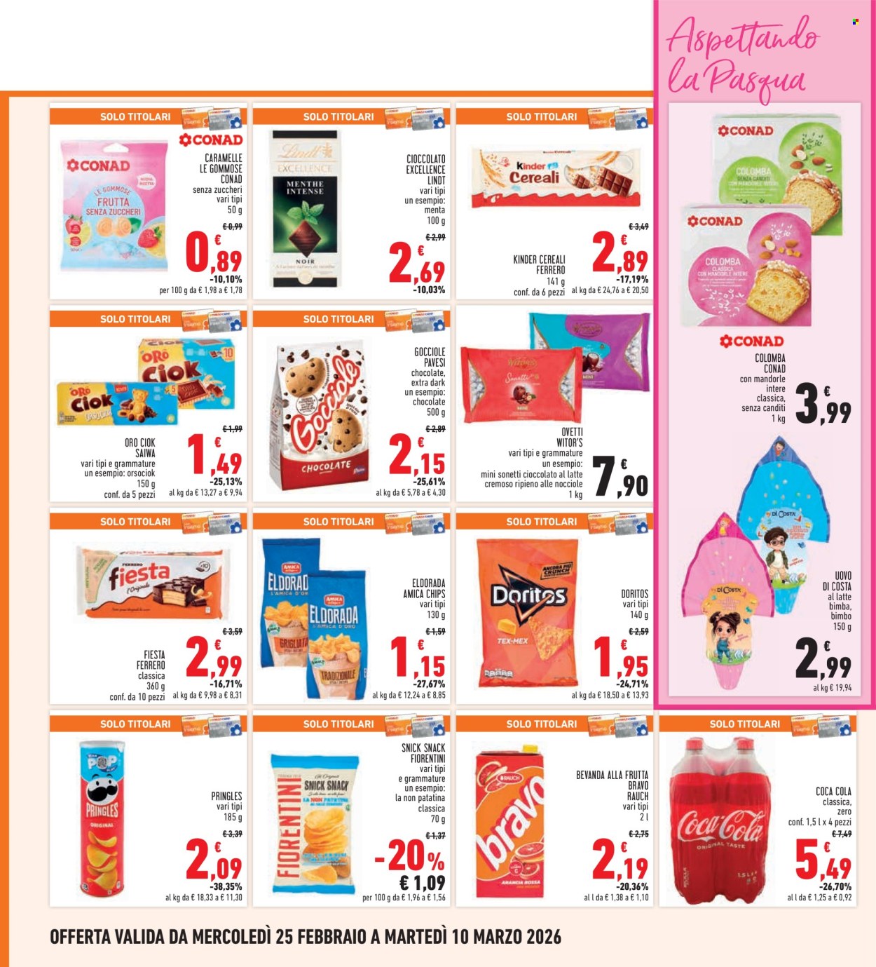 Volantino Conad - 25/2/2026 - 10/3/2026. Pagina 20