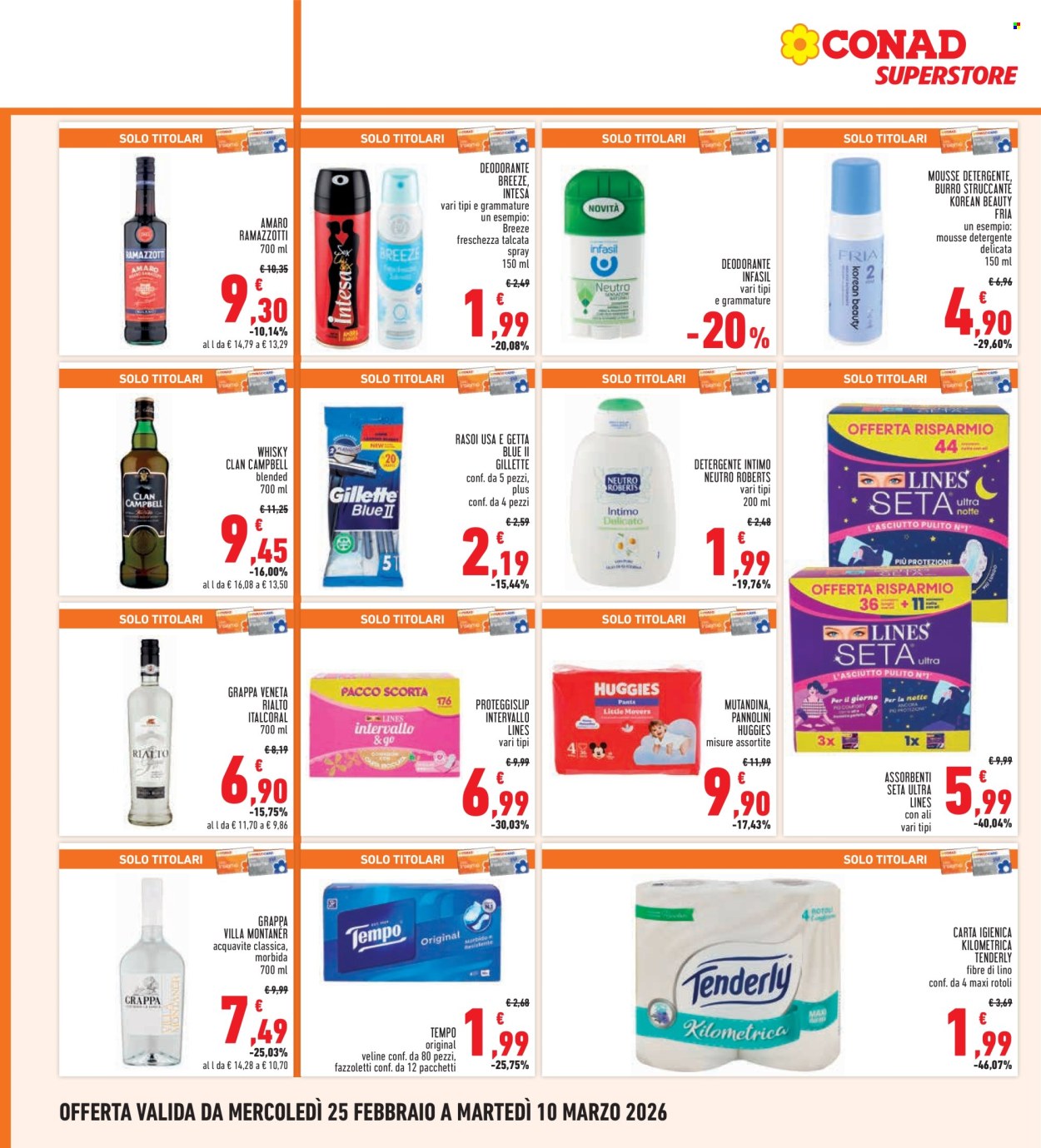Volantino Conad - 25/2/2026 - 10/3/2026. Pagina 22