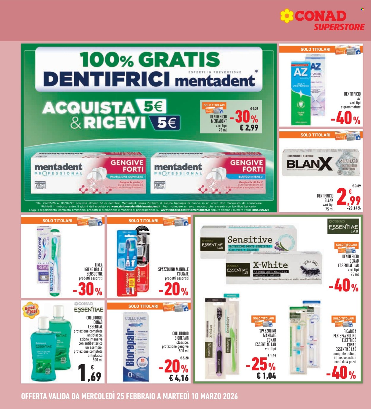 Volantino Conad - 25/2/2026 - 10/3/2026. Pagina 26