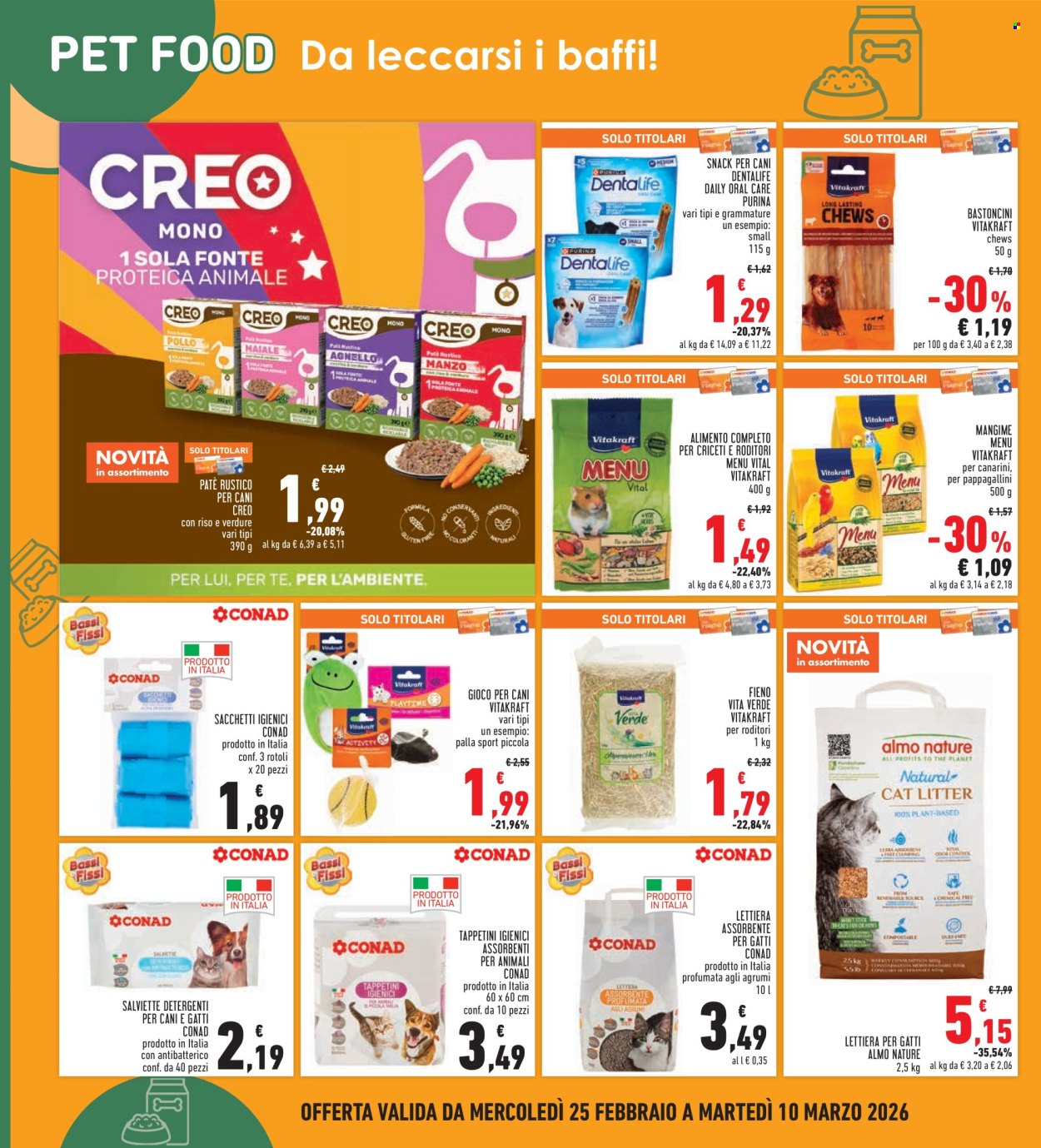 Volantino Conad - 25/2/2026 - 10/3/2026. Pagina 30