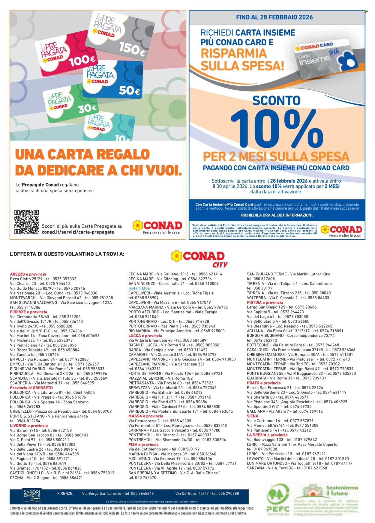 Volantino Conad - 26/2/2026 - 25/3/2026. Pagina 8