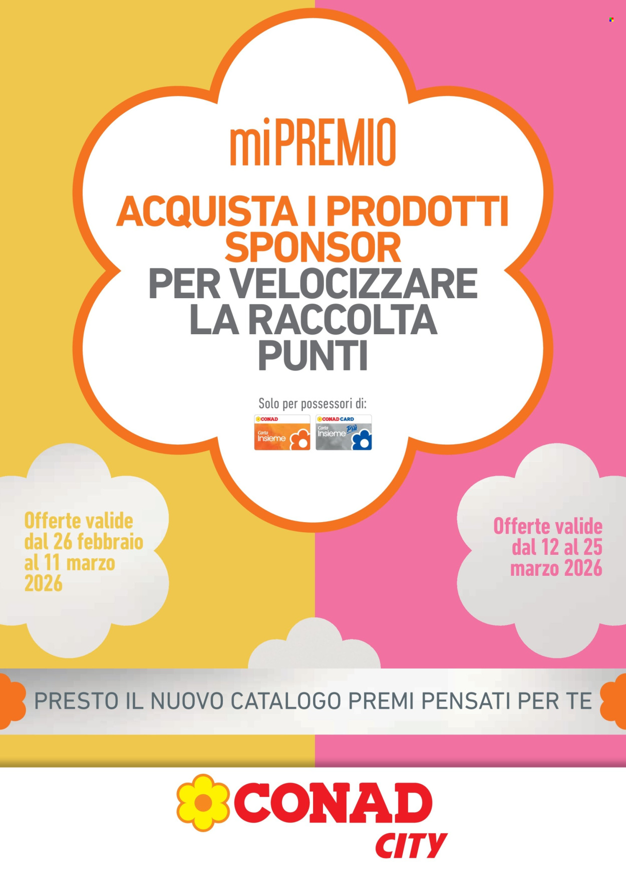 Volantino Conad - 26/2/2026 - 25/3/2026. Pagina 1