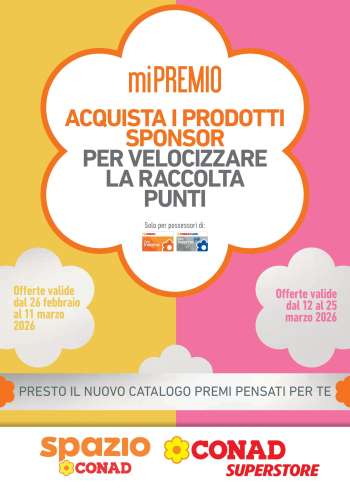Volantino Conad - 26/2/2026 - 25/3/2026.