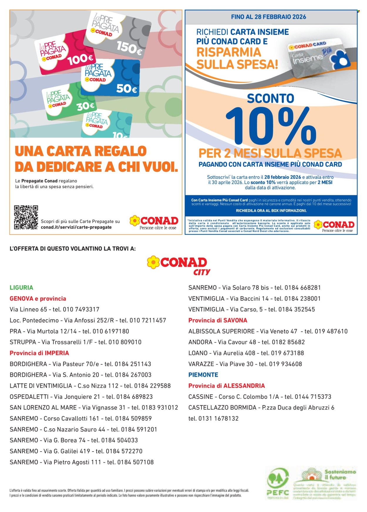 Volantino Conad - 26/2/2026 - 25/3/2026. Pagina 8