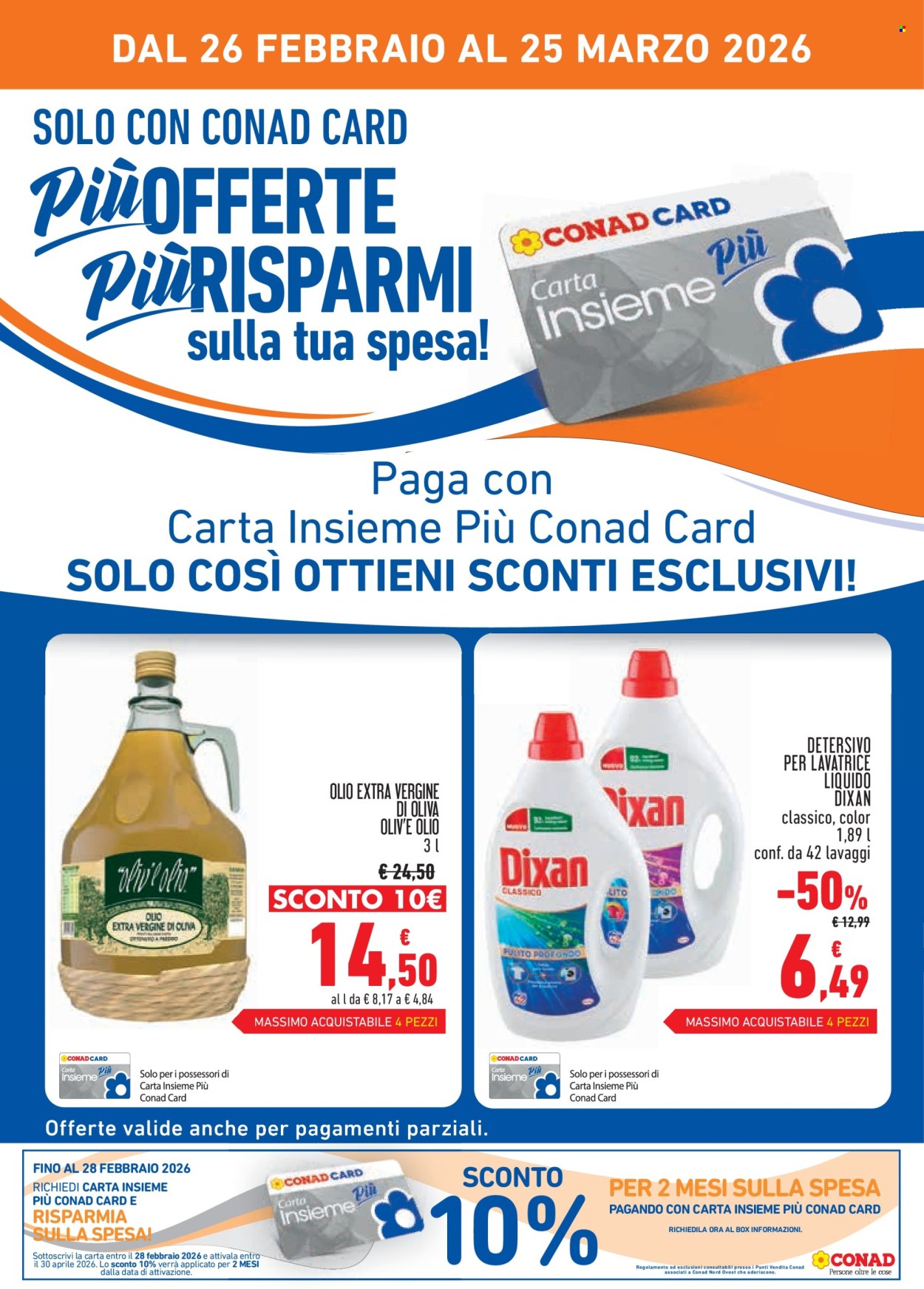 Volantino Conad - 26/2/2026 - 25/3/2026. Pagina 2