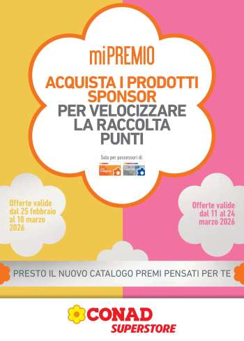 Volantino Conad - 25/2/2026 - 24/3/2026.