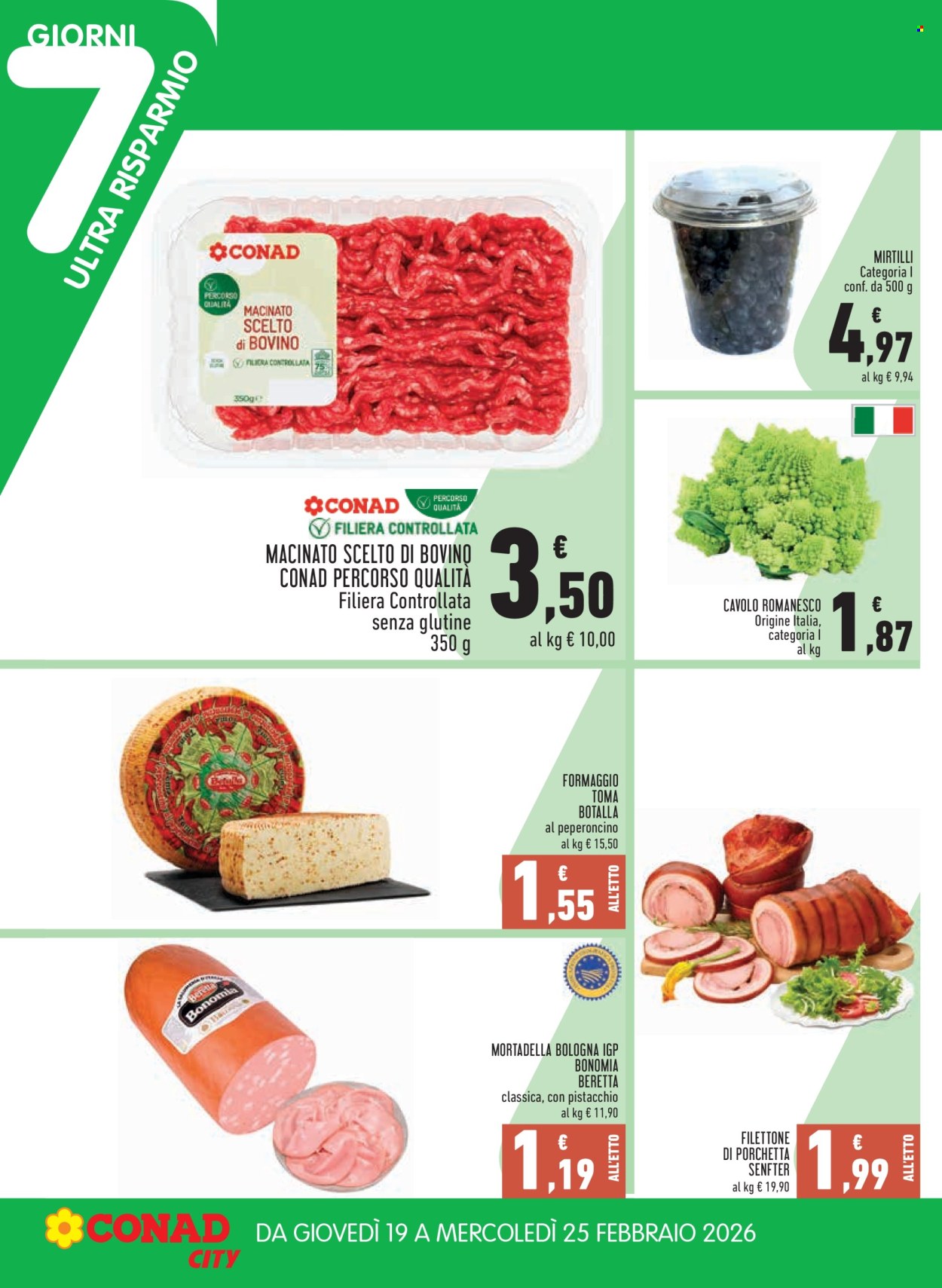Volantino Conad - 19/2/2026 - 25/2/2026. Pagina 2