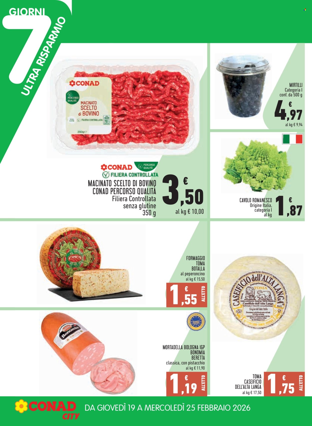 Volantino Conad - 19/2/2026 - 25/2/2026. Pagina 2