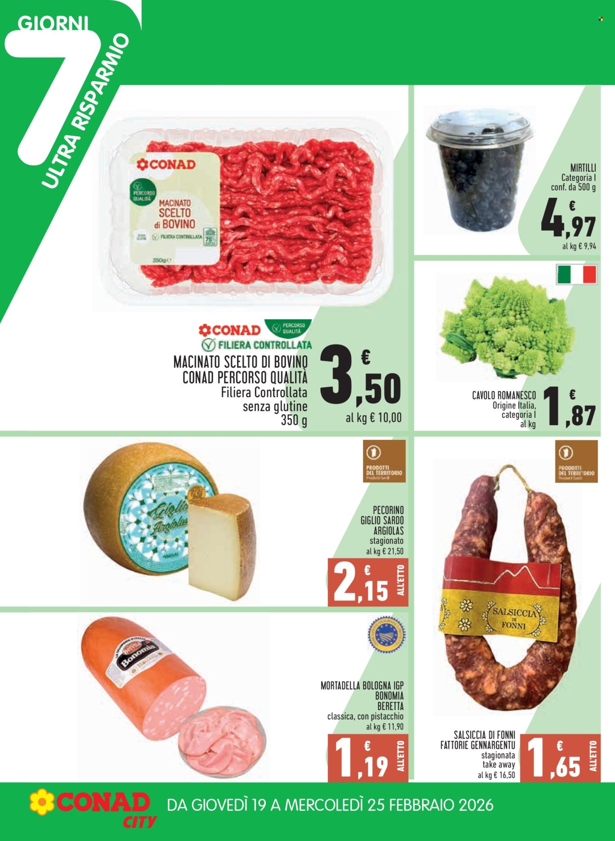 Volantino Conad - 19/2/2026 - 25/2/2026. Pagina 2