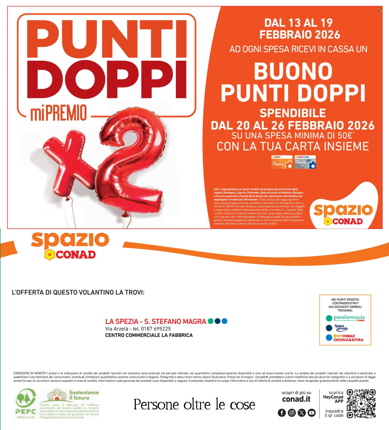 Volantino Spazio Conad - 20/2/2026 - 26/2/2026. Pagina 6