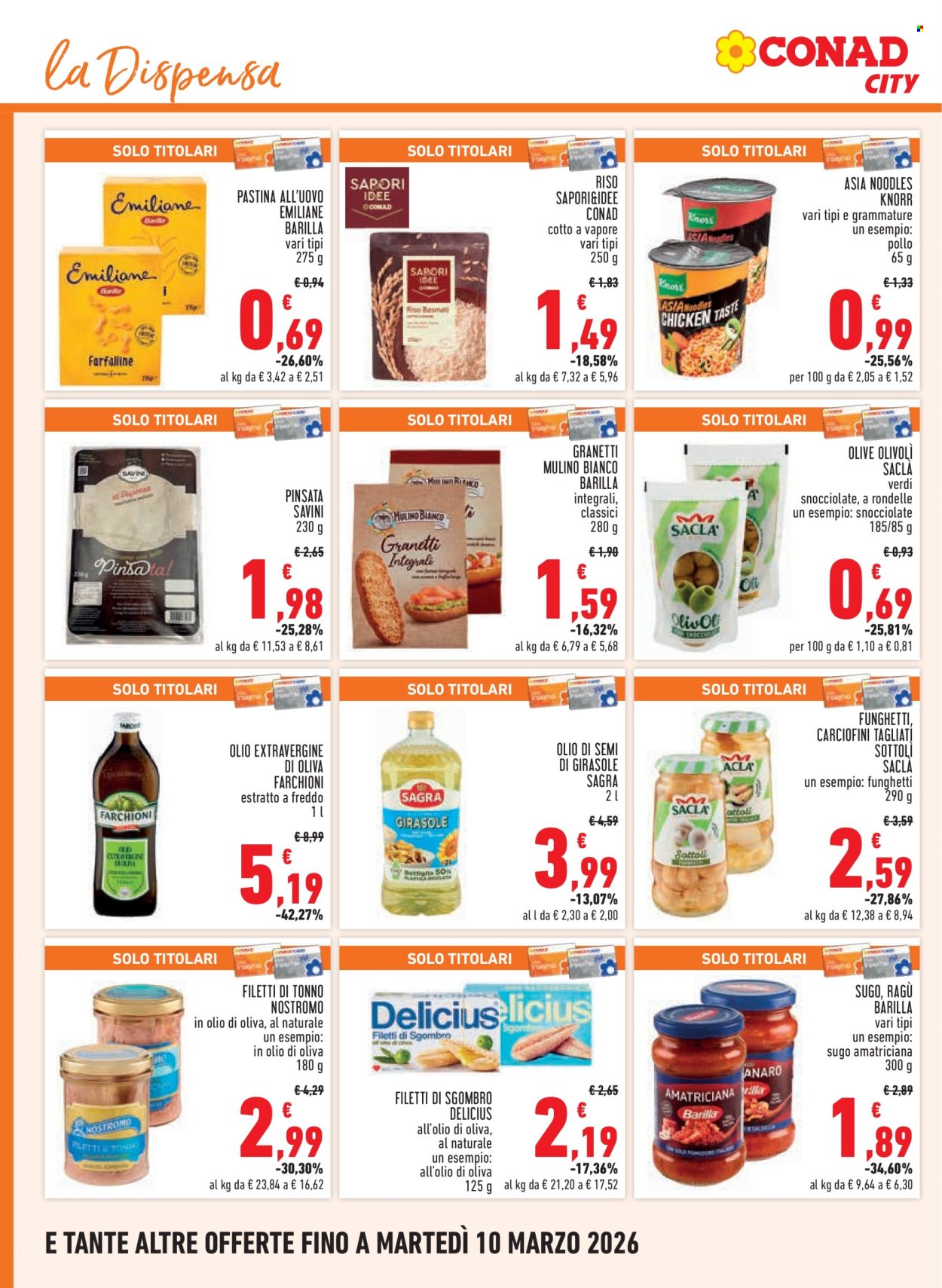 Volantino Conad - 26/2/2026 - 7/3/2026. Pagina 16