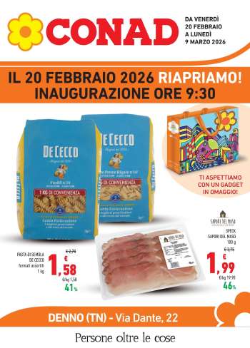 Volantino Conad - 20/2/2026 - 9/3/2026.