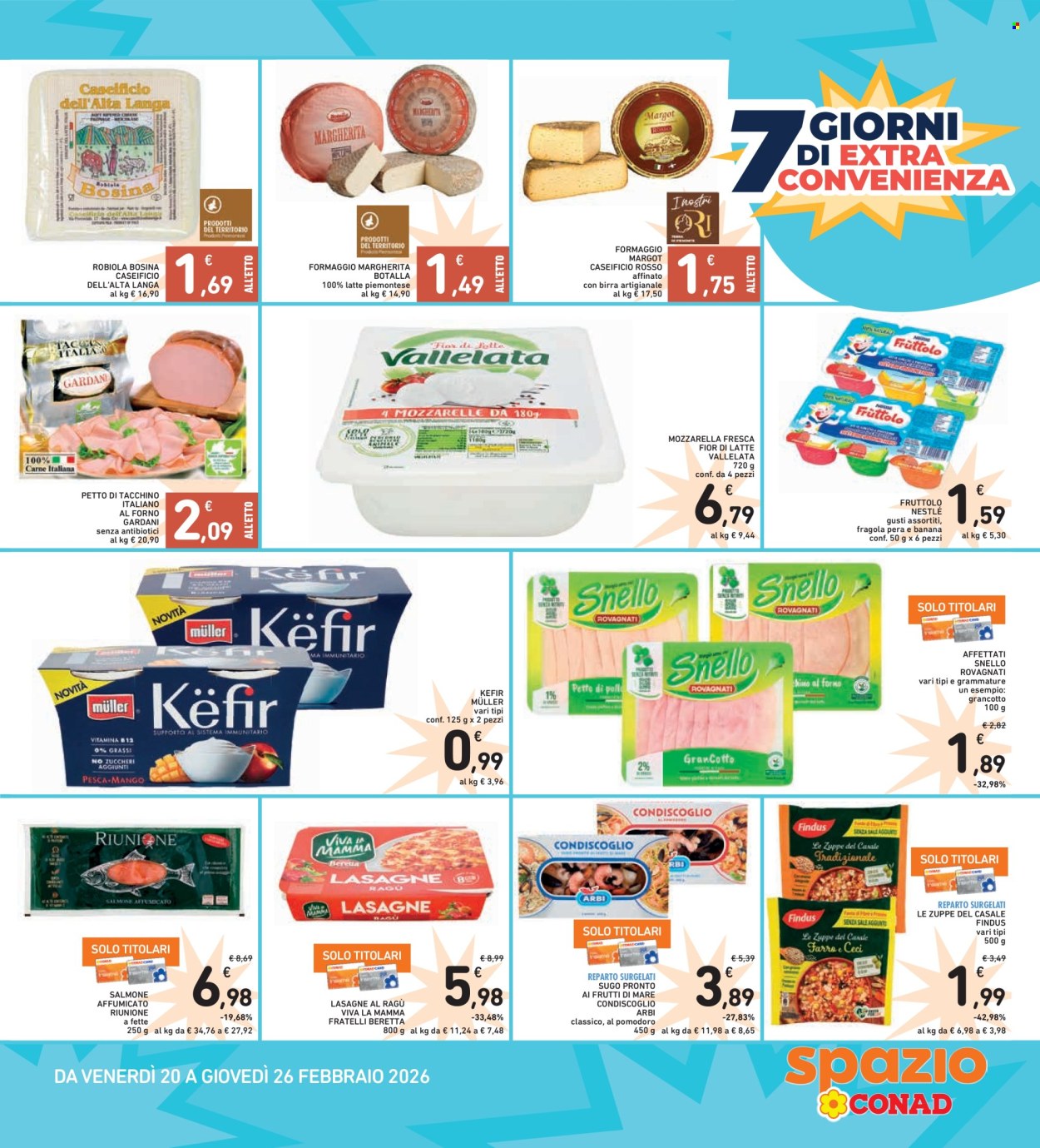 Volantino Spazio Conad - 20/2/2026 - 26/2/2026. Pagina 3