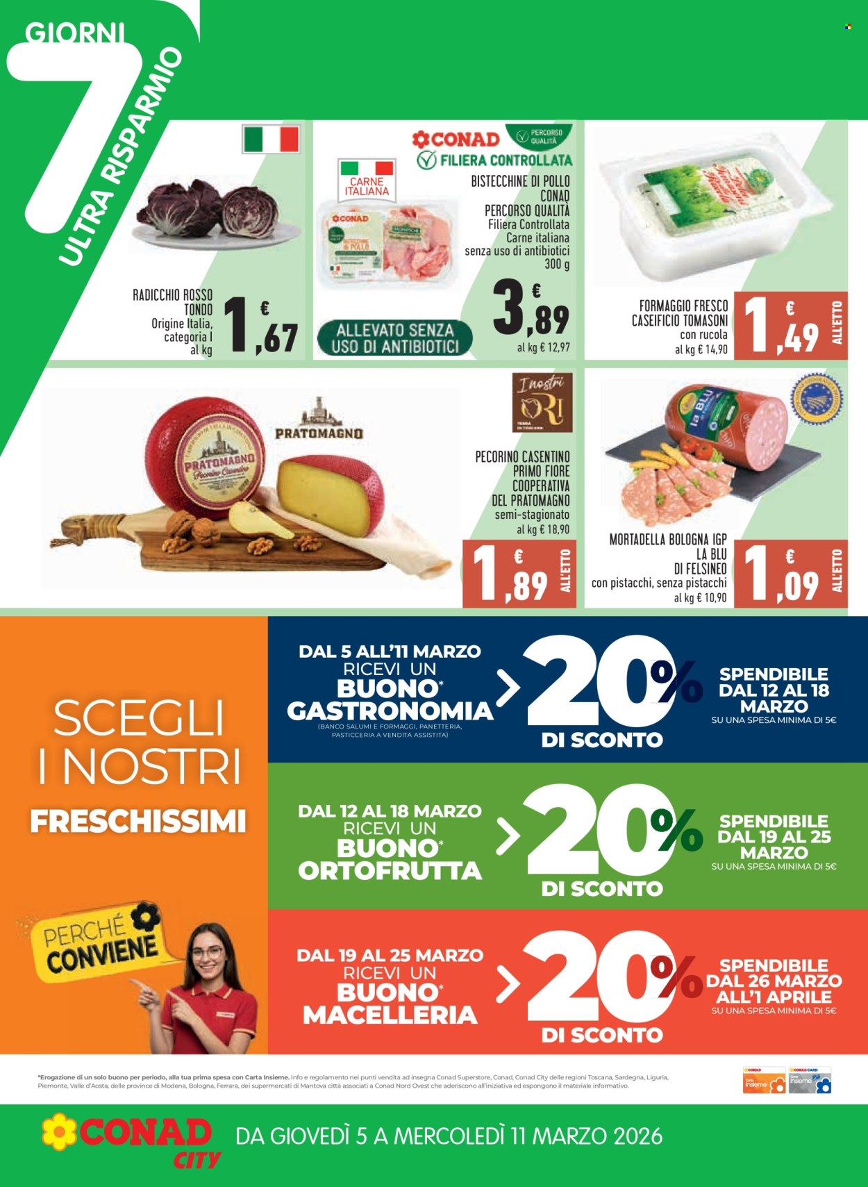 Volantino Conad City - 26/2/2026 - 11/3/2026. Pagina 18