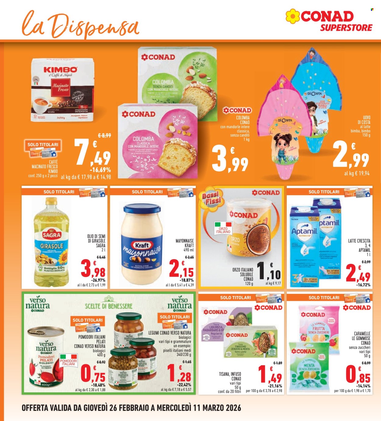 Volantino Conad - 26/2/2026 - 11/3/2026. Pagina 18