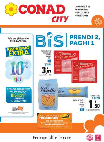 Volantino Conad - 26/2/2026 - 11/3/2026.