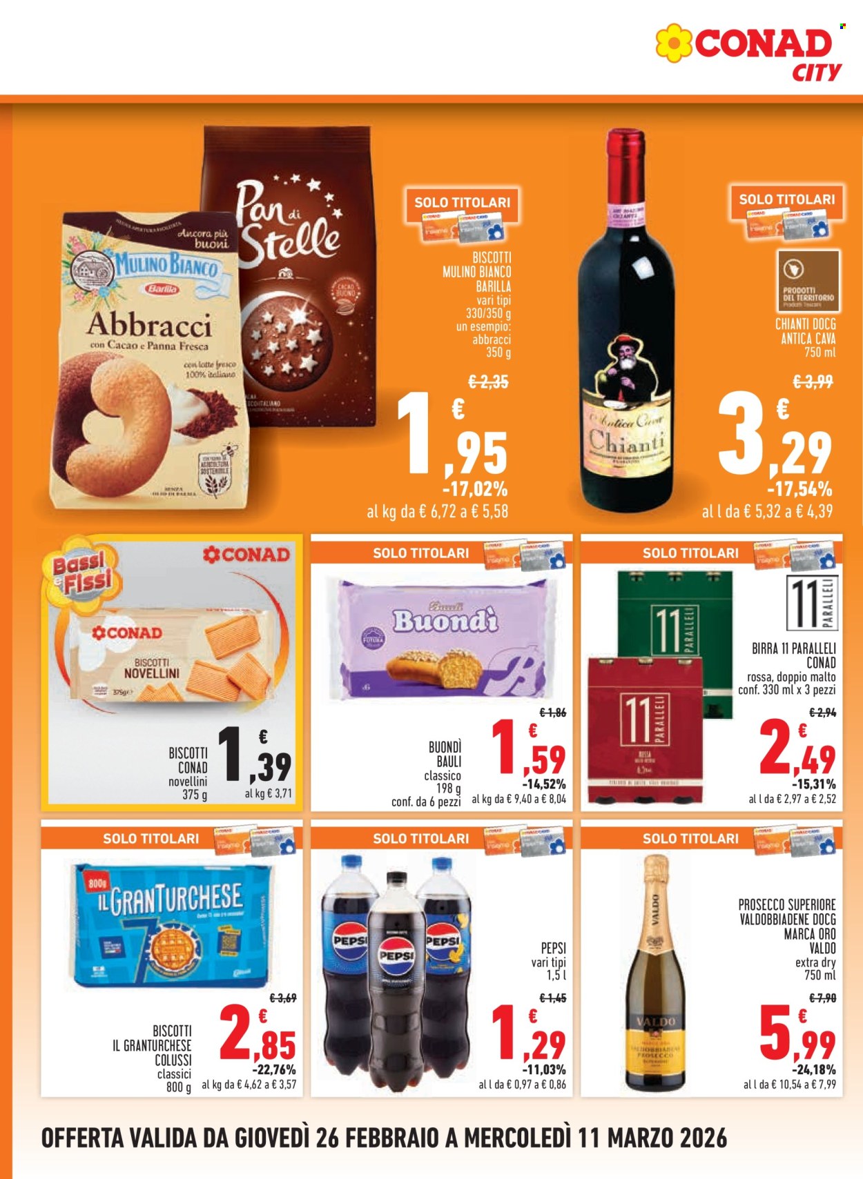 Volantino Conad - 26/2/2026 - 11/3/2026. Pagina 14