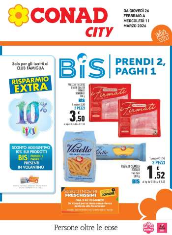 Volantino Conad - 26/2/2026 - 11/3/2026.