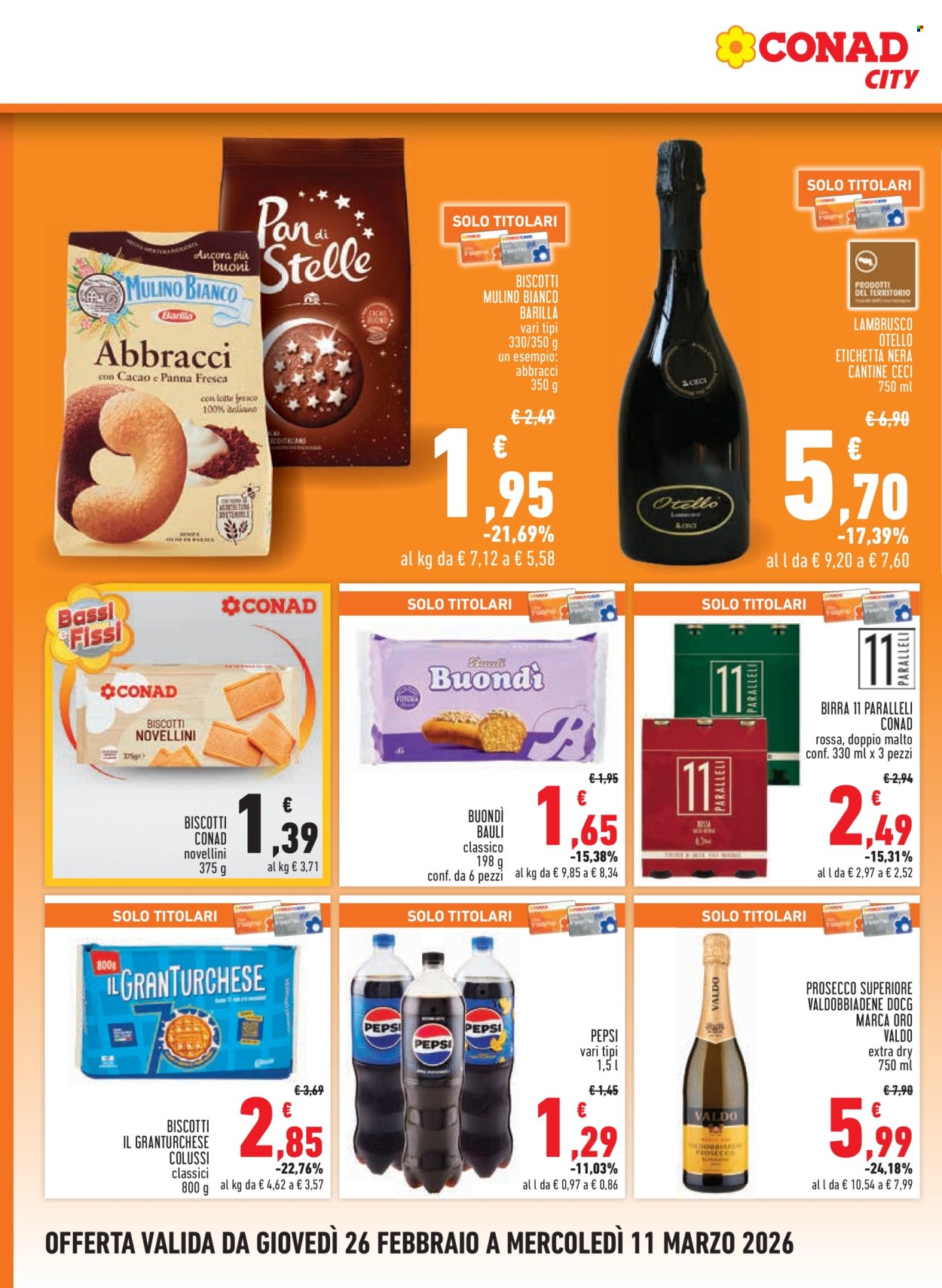 Volantino Conad - 26/2/2026 - 11/3/2026. Pagina 14